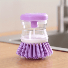 Automatic Press Type Bowl Brush - Multifunctional Cleaning Brush