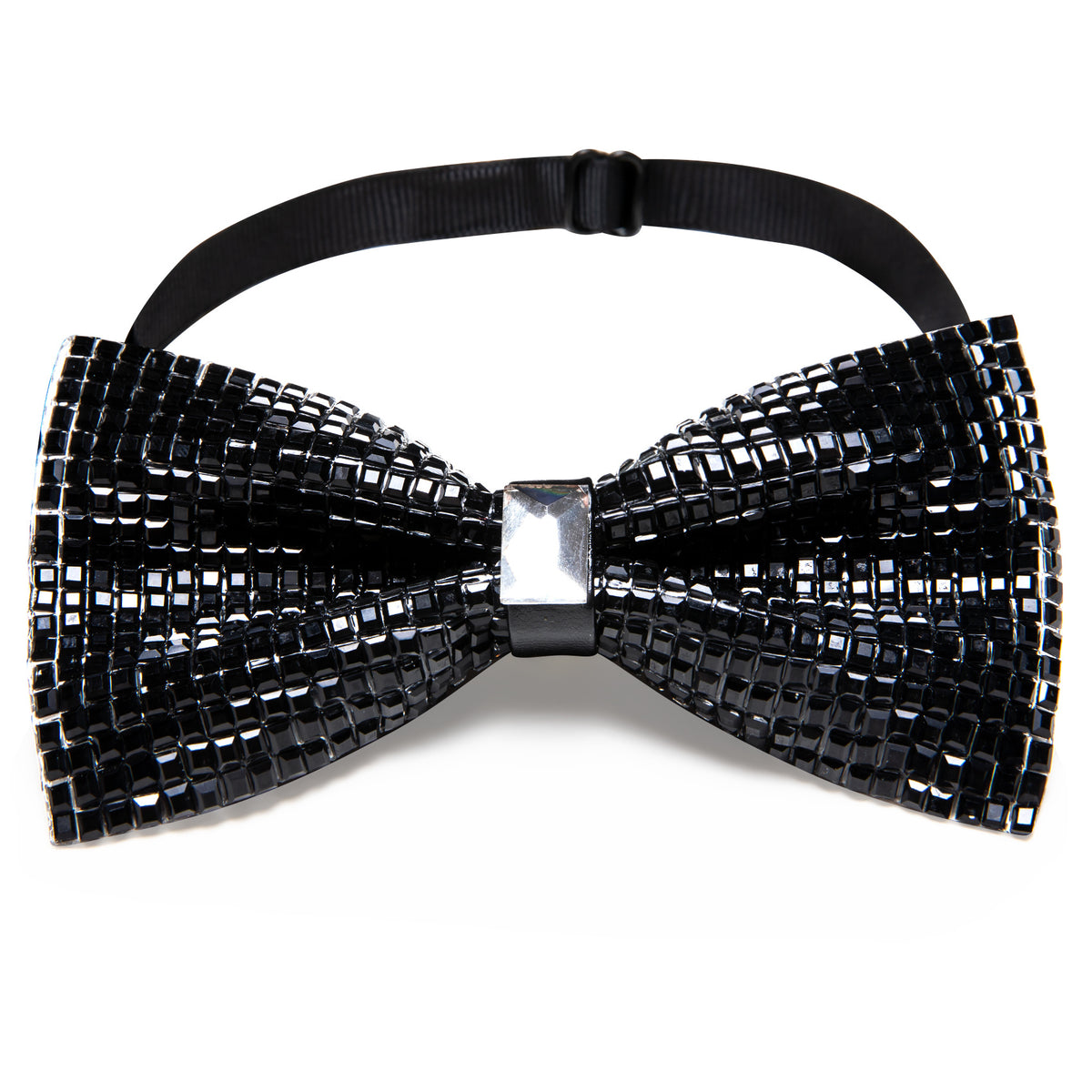 Barry Wang Rhinestone Bow Tie For Men - Wedding and Party Costume Accessory