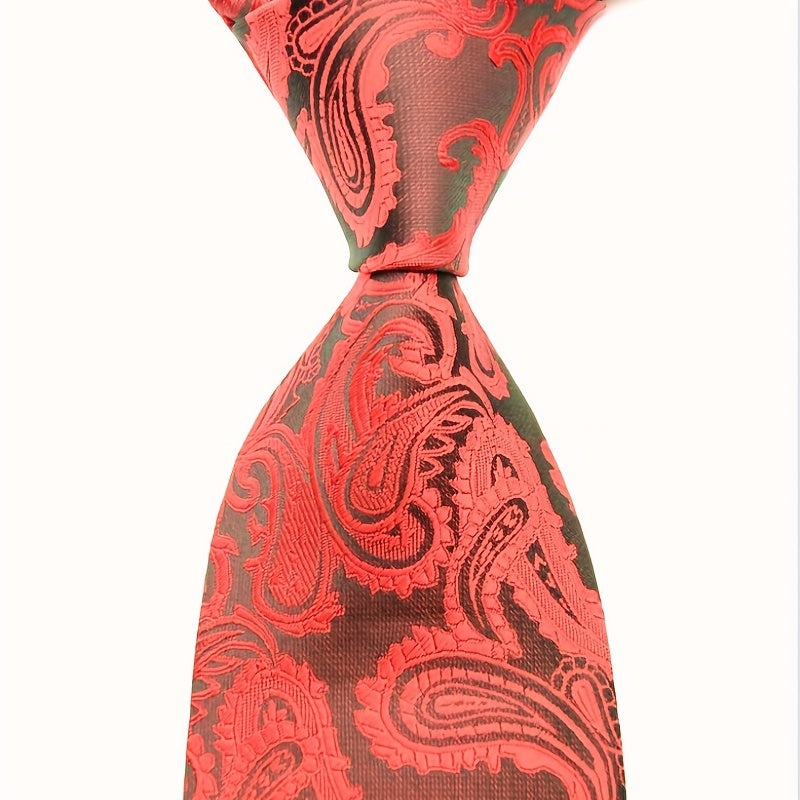 Men's Classic Floral Necktie Patterned Tie Business Party Wedding