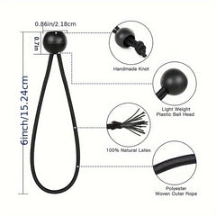 Elastic Ball Ropes Outdoor Tent Sunshade Net Shed Fixed Plastic Ball Tied