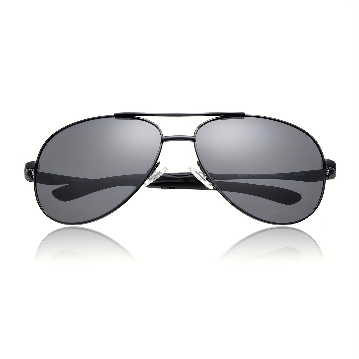 OUWEN Classic Aviator Sports Sunglasses For Men Metal Frame UV Protection