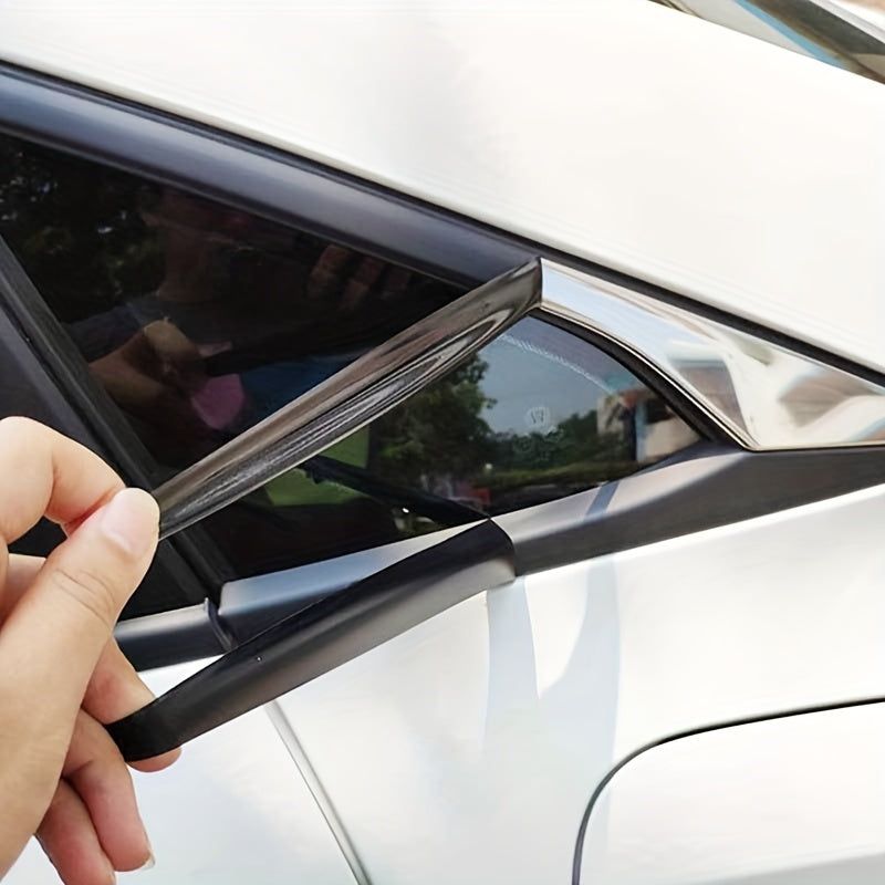 Carbon Fiber Door Sill Strip Bright Matte Car Decoration Sticker
