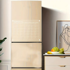 Acrylic Magnetic Monthly Calendar For Fridge