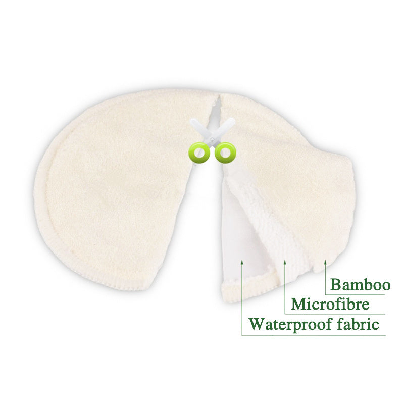 Organic Bamboo Nursing Pads Reusable Washable Breastfeeding Nipple Pad