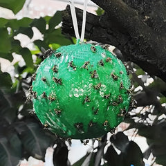 Pumpkin Shape Sticky Fly Trap Ball Outdoor Pest Control