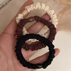 Mini Thin Elastic Hair Bands Skinny Hair Ties Ropes Ponytail Holders