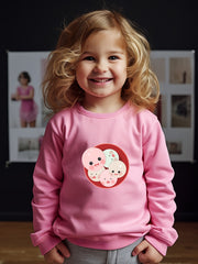 Sweet Dumpling Graphic Sweatshirt Comfy Pullover Kids Clothes Gift