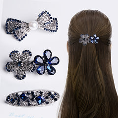 Crystal Rhinestone Small Hairpin for Women
