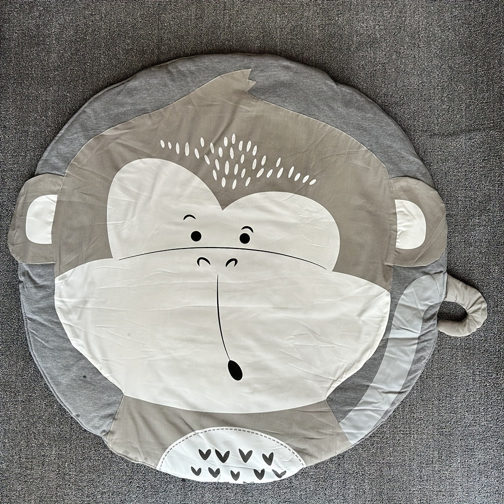 3D Animal Carpet with Inner Liner for Kids' Room Decor