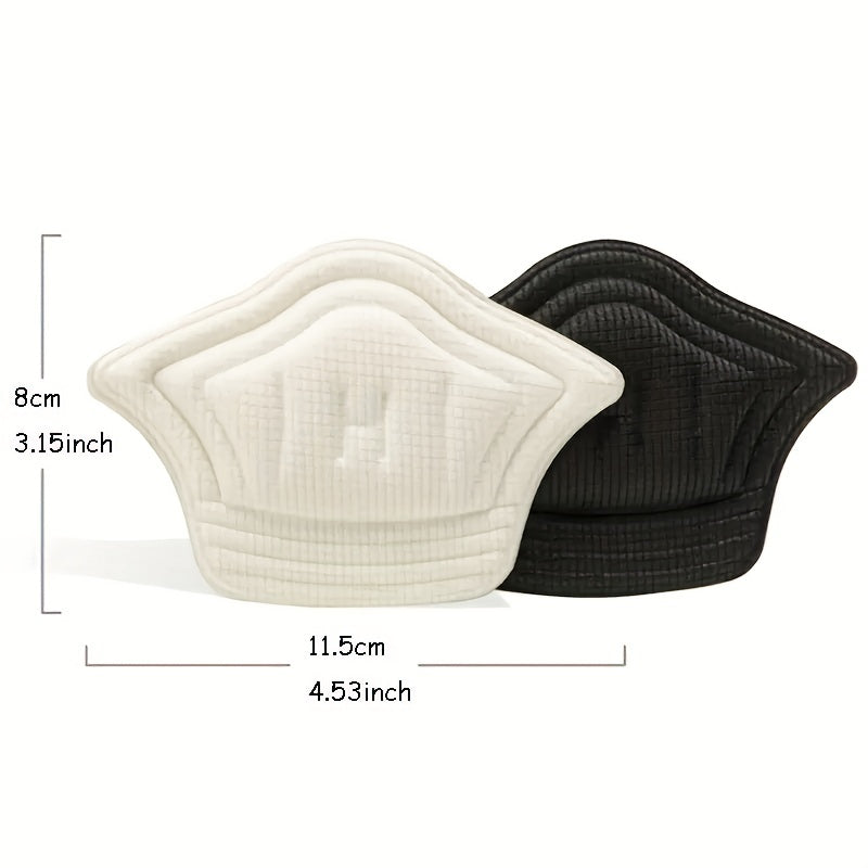 Adjustable Heel Pads for Sport Shoes - Feet Cushion Inserts with Back Sticker