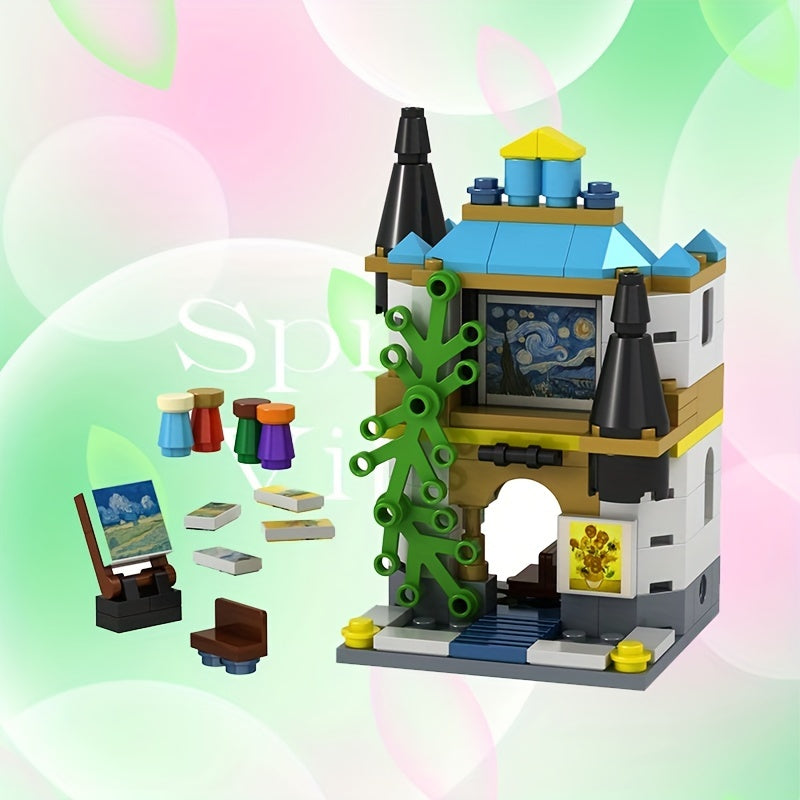 Mini Street View Building Blocks Set