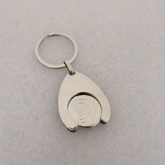 Pluggable Shopping Cart Keychain Convenient Keyring