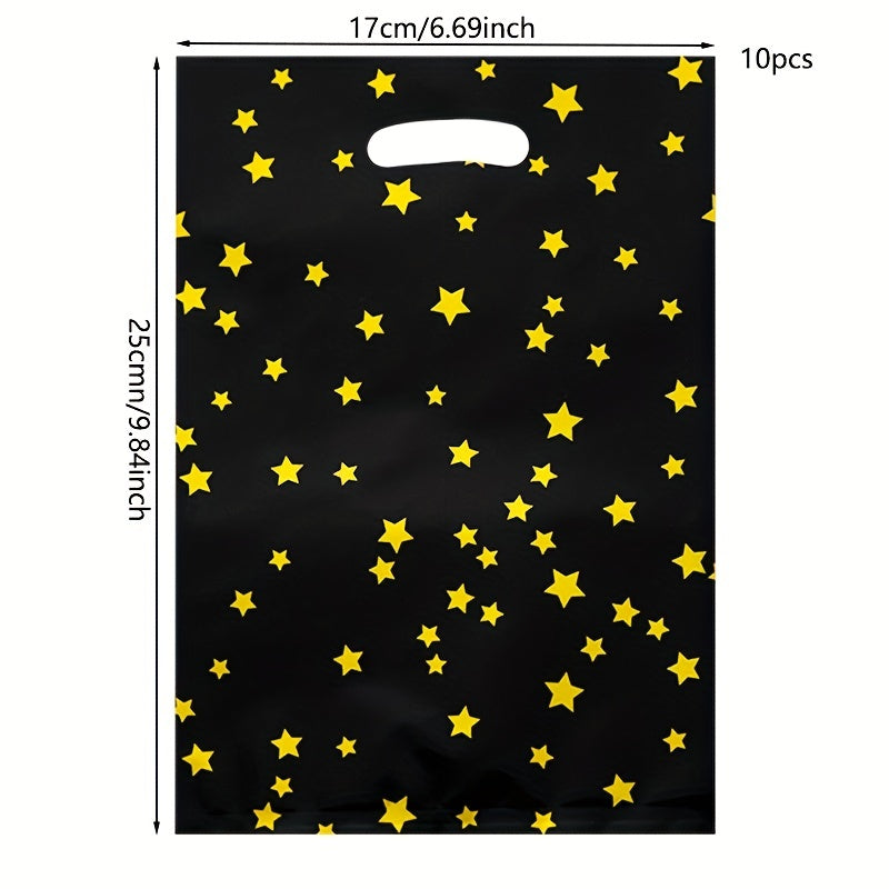 10pcs Star Birthday Party Gift Bags for Kids Birthday Party