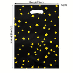 10pcs Star Birthday Party Gift Bags for Kids Birthday Party
