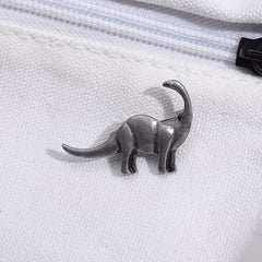 Metal Dinosaur Shape Brooch Backpack Hat Pin