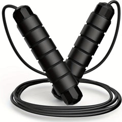 Speed Jump Rope with Memory Foam Handle for Cardio Training