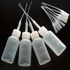 30ml Squeezable Needle Tip Bottles Set for DIY Crafts