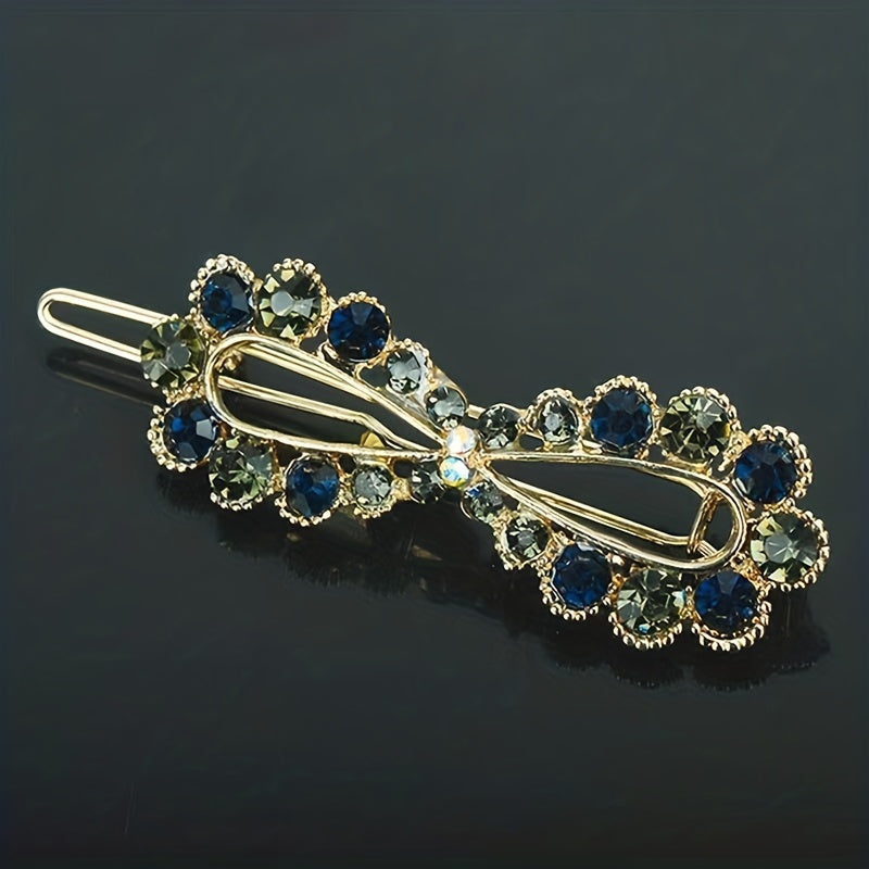 Rhinestone Hair Clip Side Clip Bangs Clip Hair Accessories Jewelry