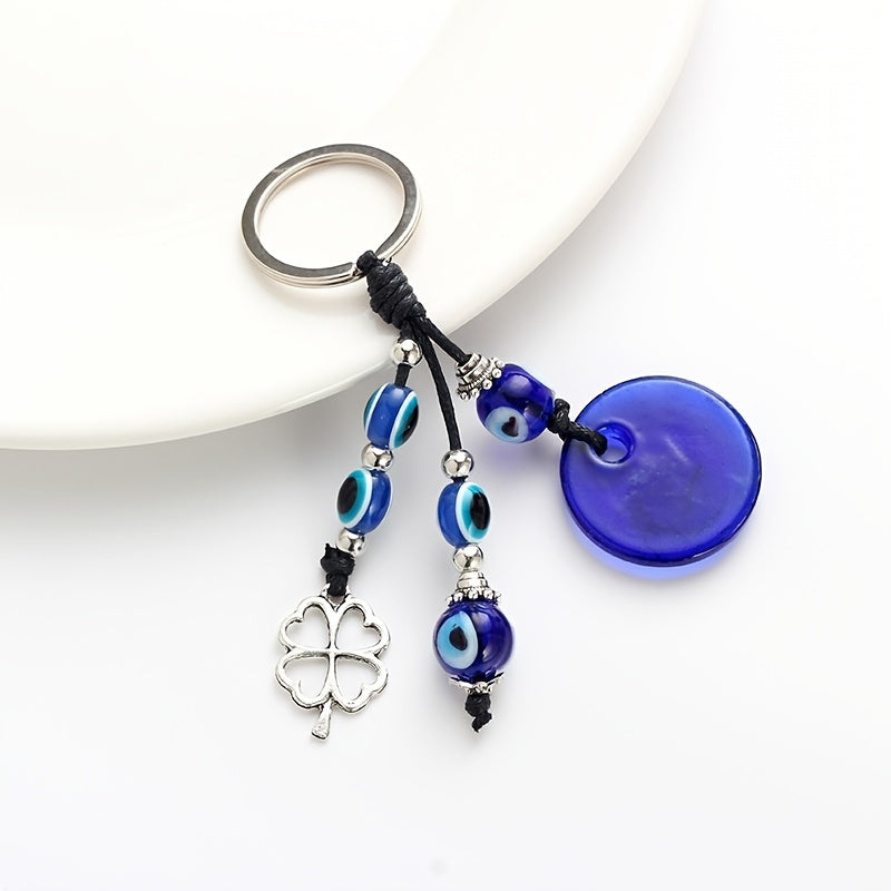 Devil's Eye Keychain Cartoon Colorful Bag Key Chain Ornament