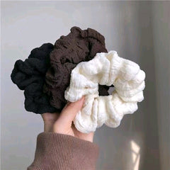 3pcs Colour Scrunchies Soft Hair Ties Accessories Elastic Ponytail Gift For Her