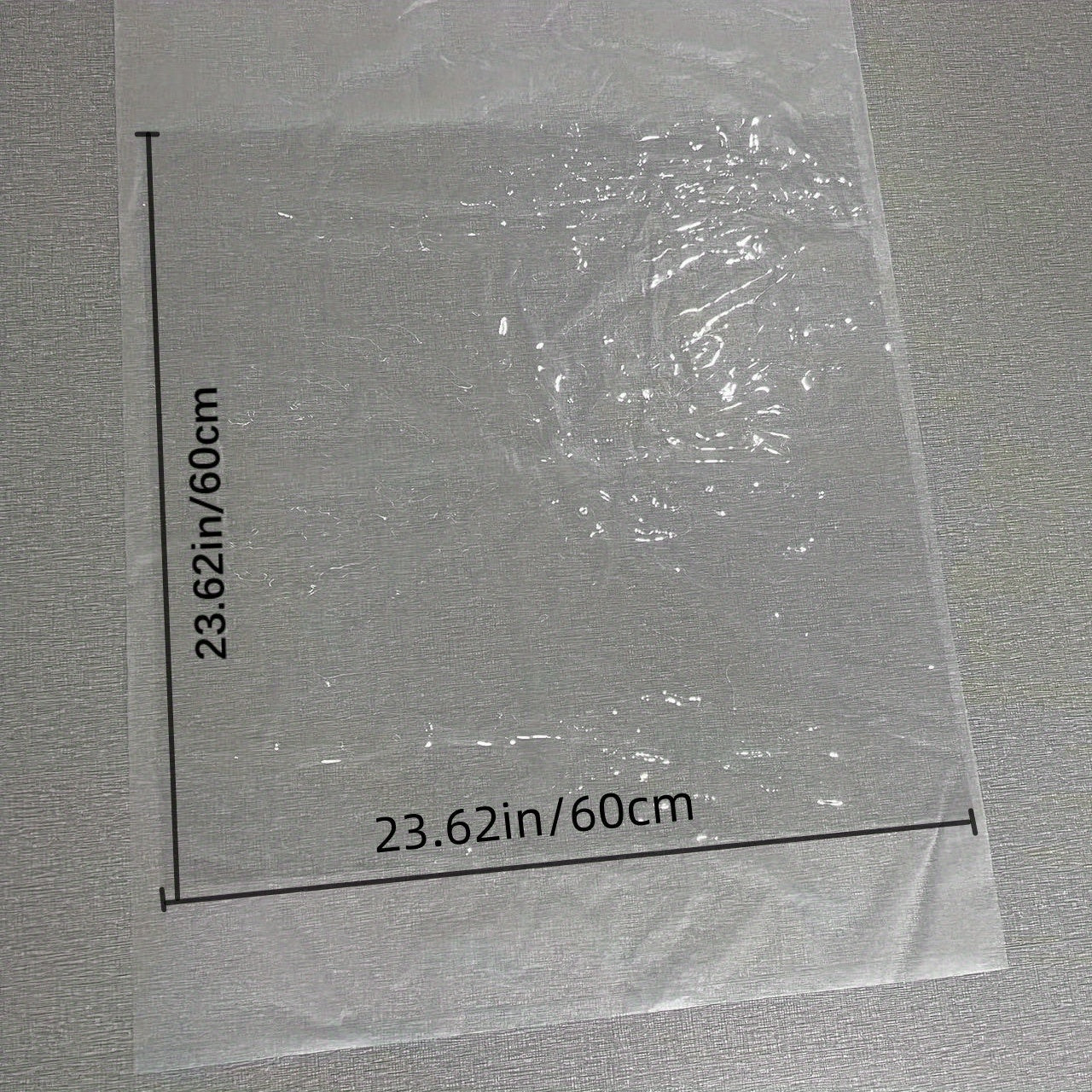 1pc Poly Square Tablecloth Desk Blotter PVC Clear Table Protector Cover