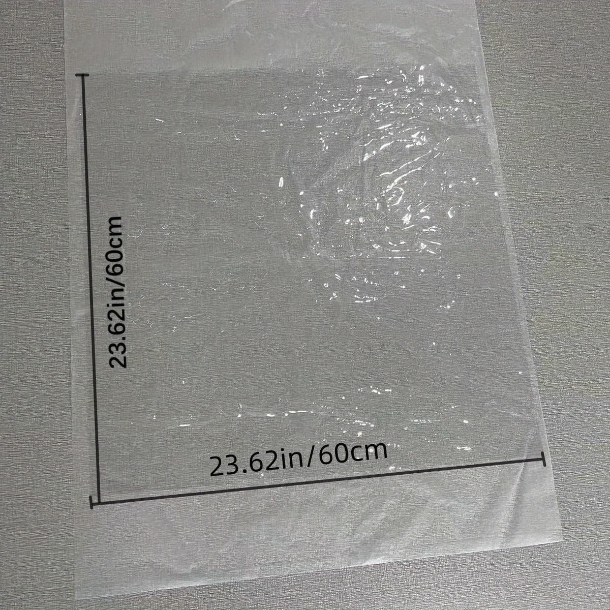 1pc Poly Square Tablecloth Desk Blotter PVC Clear Table Protector Cover