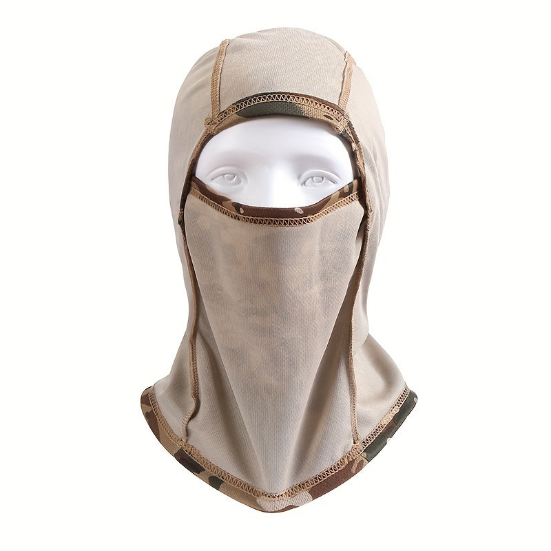 Camouflage Balaclava Full Face Mask Neck Gaiter for Cycling