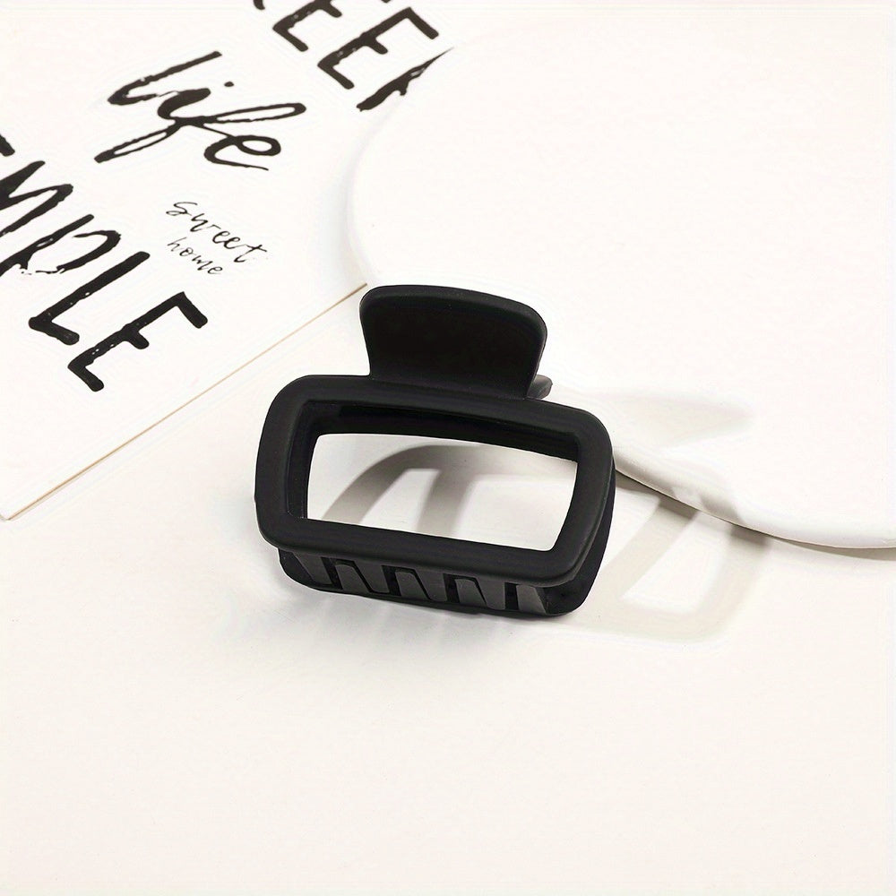 Small Candy Hair Claw Hollow Style Hair Claw Women Girls Shark Claw