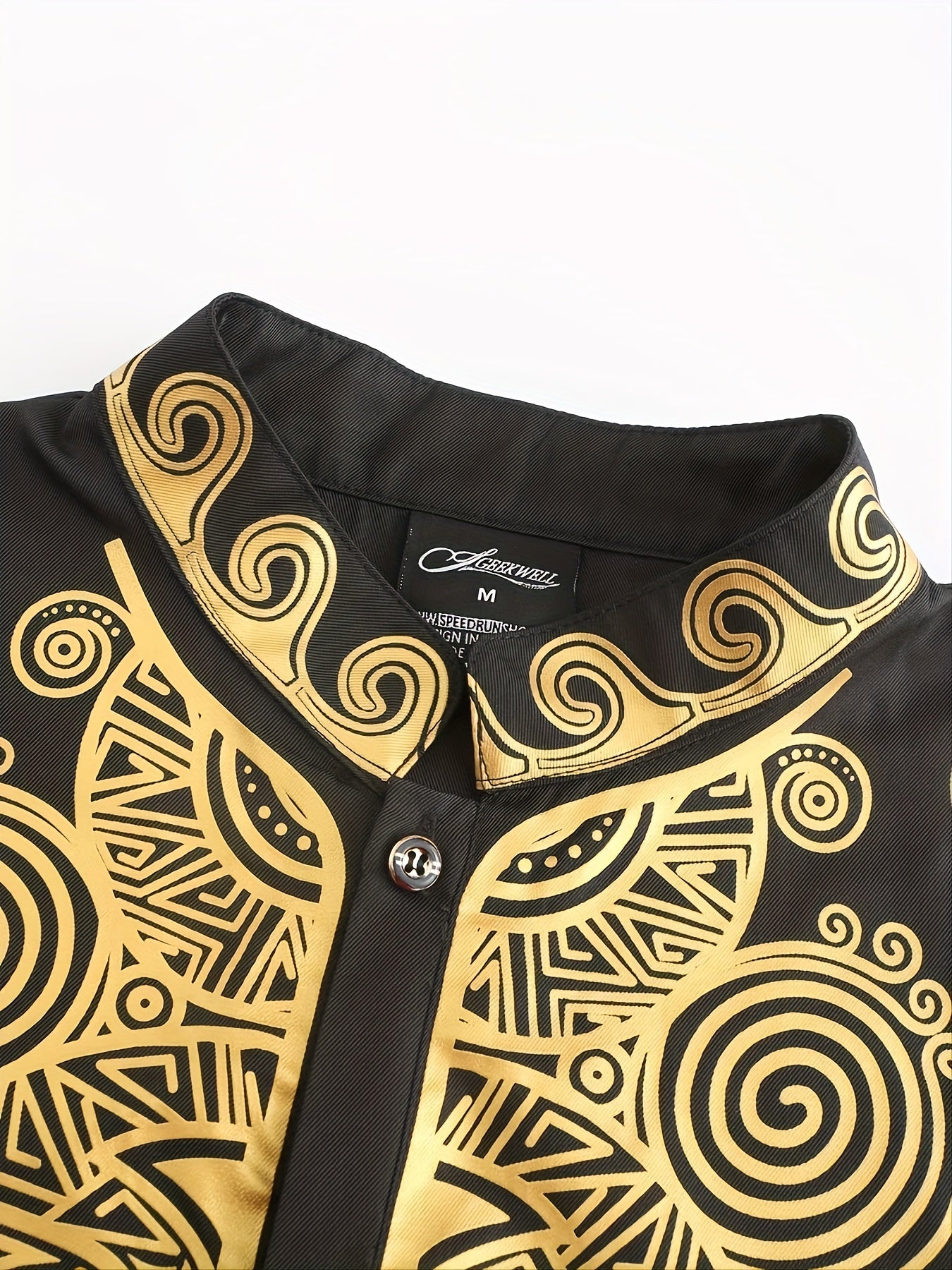 Men's African Dashiki Suit Shirt Pants Set Formal Party Outfit