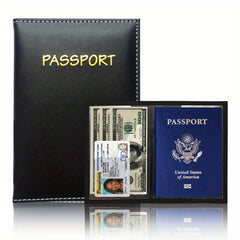 Multifunctional Passport Cover Travel Holder Card Slots Case ID Ticket Money