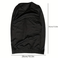 Satin Spandex Dreadlock Cap Hair Bonnet with Wide Elastic
