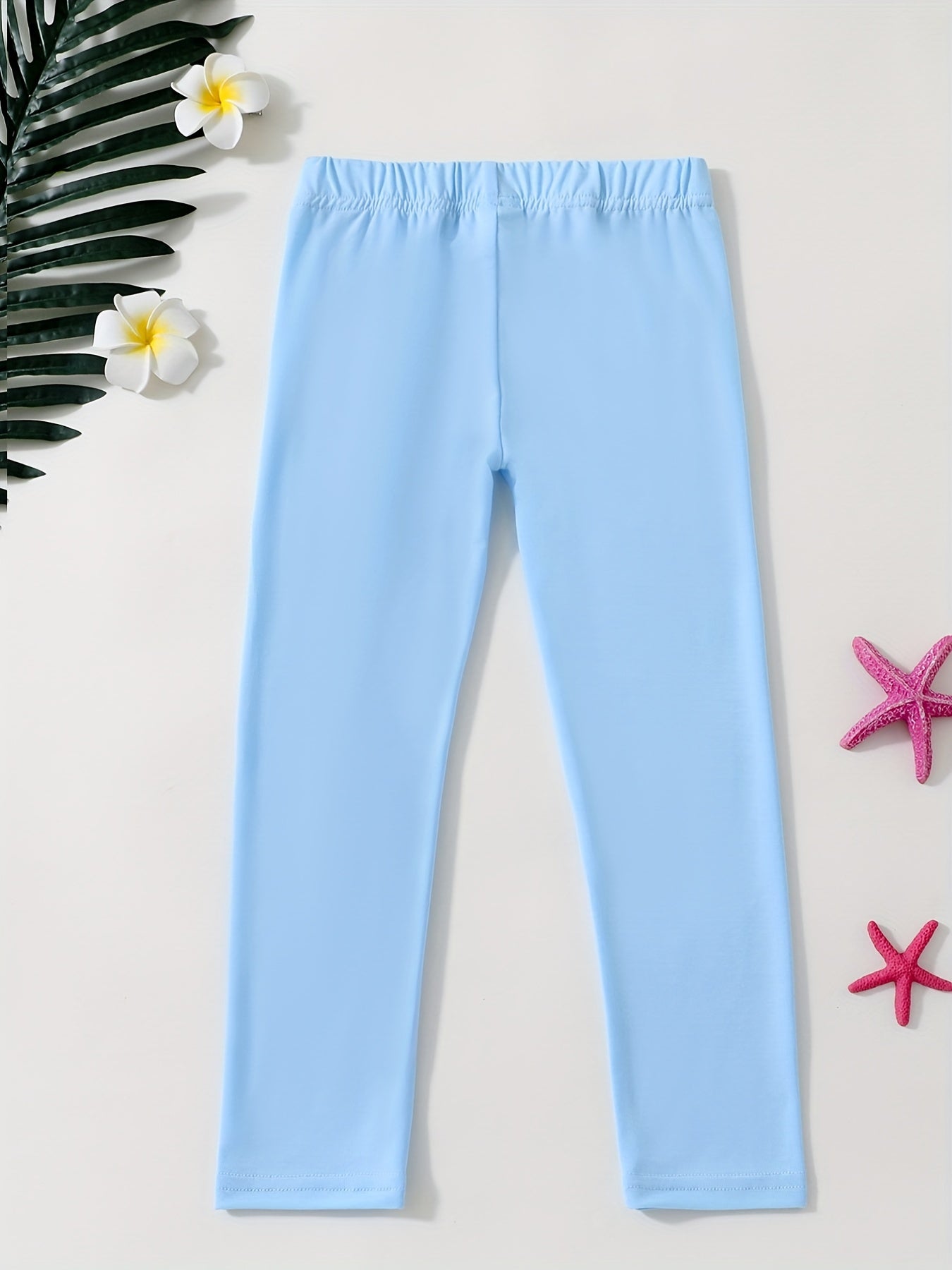 Girls Comfort Fit Stretch Casual Ankle Pants