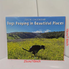 2023 Dog Calendar for Dog Lovers - 12 Month Wall Calendar