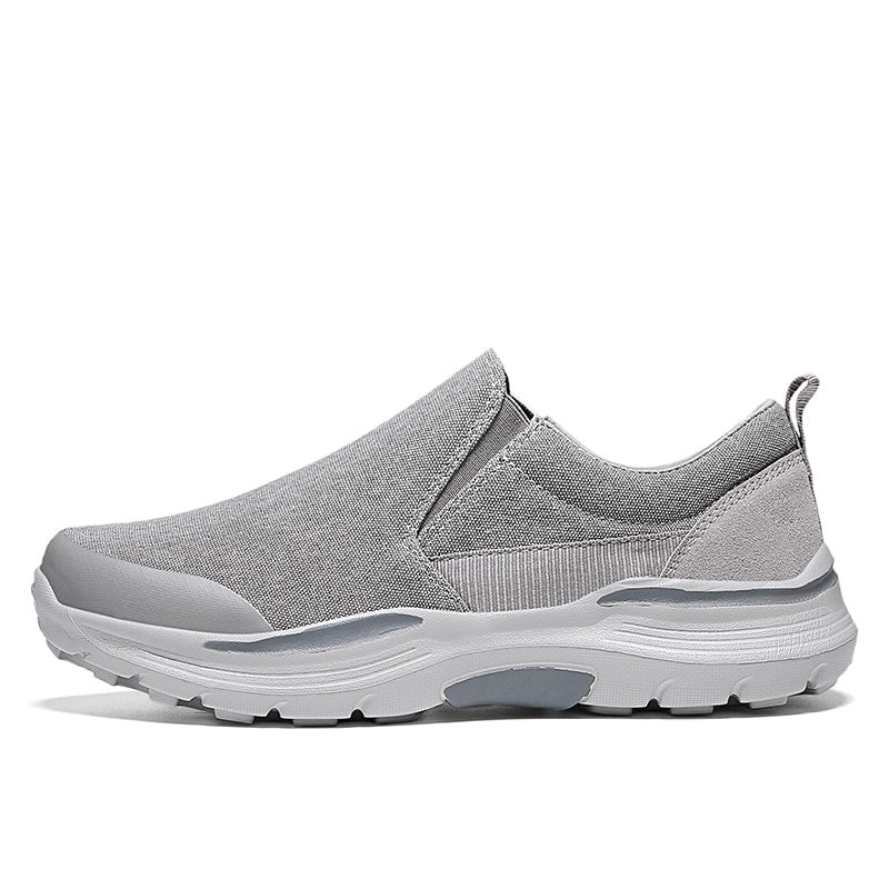 Men's Canvas Slip On Loafer Shoes Walking Sneakers