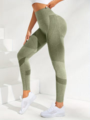 Striped Yoga Leggings Butt lifting Slimming Sports Pants