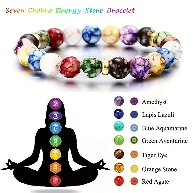 Colorful Beaded Bracelet For Men Daily Wear Gift Family Friends