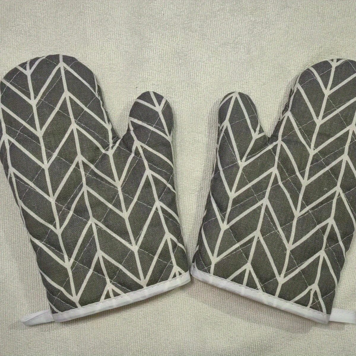 6pc Oven Mitts & Pot Holders BBQ Gloves Silicone Non Slip Kitchen Glove