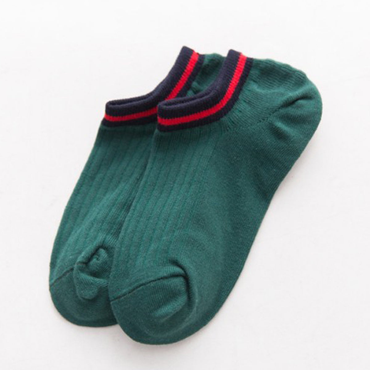 Women's Striped & Solid Ankle Socks Pack