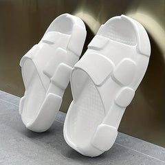 Men's Non Slip Platform Slides Comfortable Cloud Slides