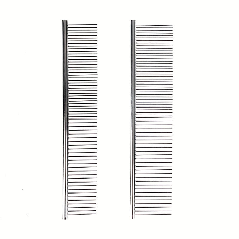Pet Stainless Hair Removal Straight Comb Undercoat Hair Removal Comb