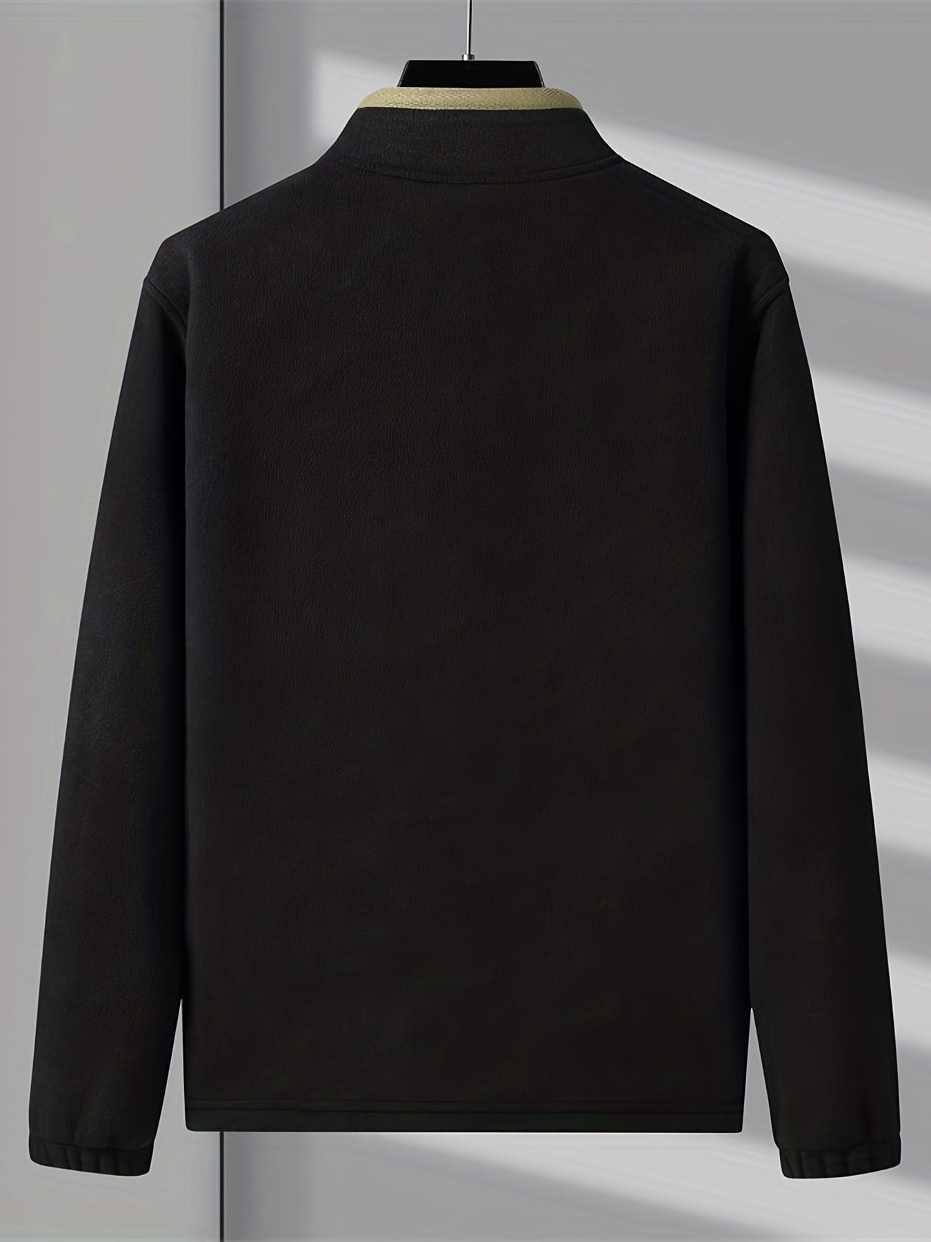 Men's Polar Fleece Stand Collar Jacket