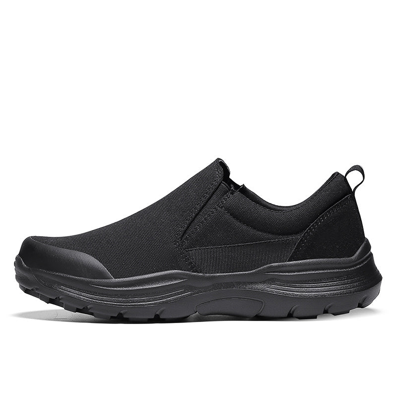 Men's Canvas Slip On Loafer Shoes Walking Sneakers