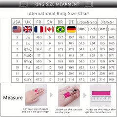 V Shape Zircon Ring 18K Plated CZ Band Jewelry Gift