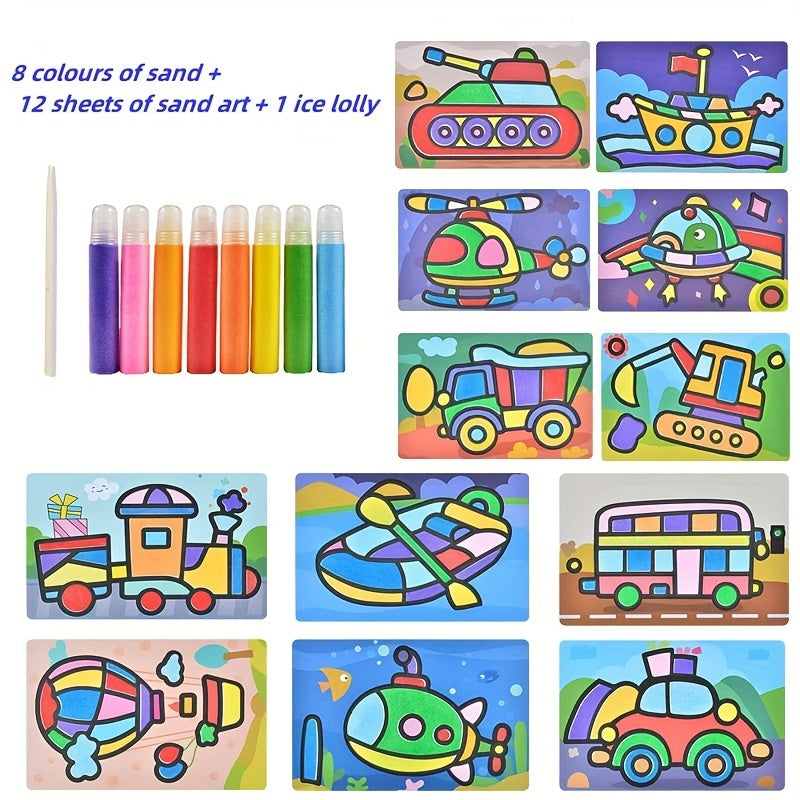 DIY Sand Painting Set for Kids, Parent-child Educational Art Toy