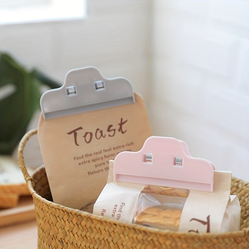 1pc Food Bag Sealing Clip Snack Bag Sealing Clip Moisture-proof Sealing Clamp