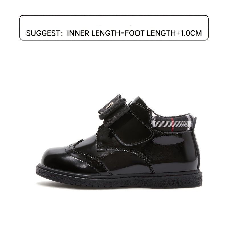 TARANIS Leather Soft soled Booties Slip On Bowknot Shoes