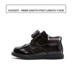 TARANIS Leather Soft soled Booties Slip On Bowknot Shoes