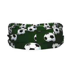 Soccer Ball Pattern Headband Unisex Sweat Wicking Stretchy Polyester