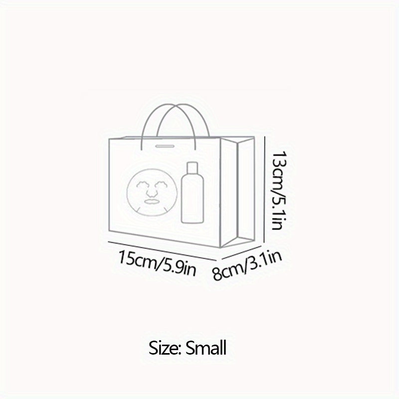 3D Flower Gift Bag Double Layer Yarn Bow Tote Bag