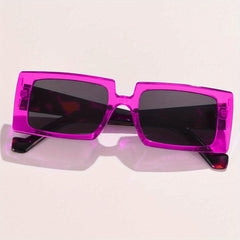 Tortoiseshell Rectangle Sunglasses Vintage Outdoor Glasses UV400